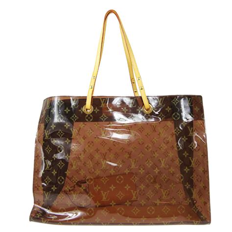 louis vuitton bag see through